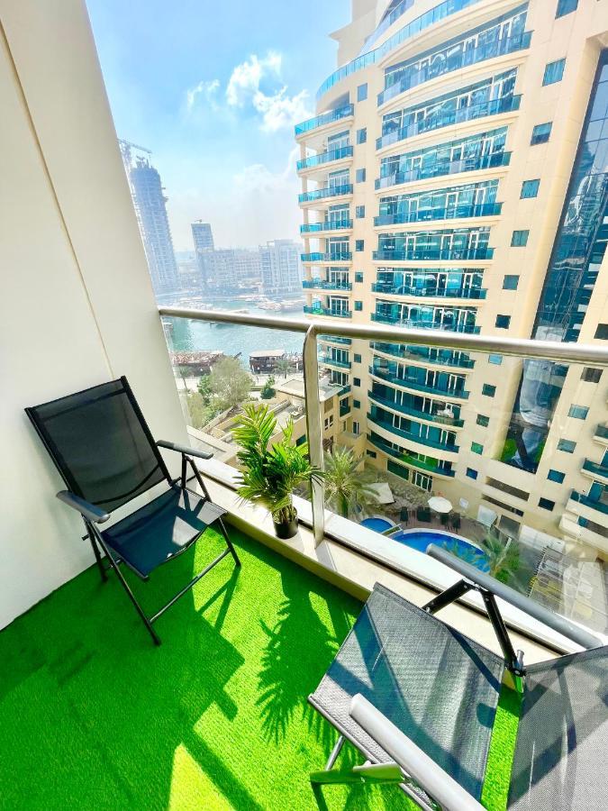 Super Elegant Studio Apartment-Sparkle Tower By Sweet Homes Dubai Eksteriør bilde