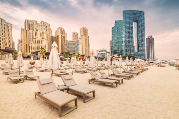 Super Elegant Studio Apartment-Sparkle Tower By Sweet Homes Dubai Eksteriør bilde
